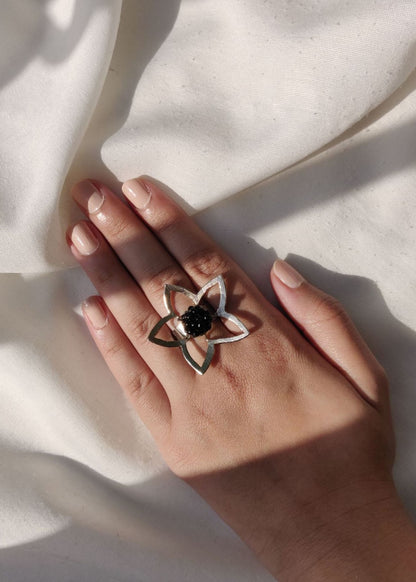 Flower Frame Ring