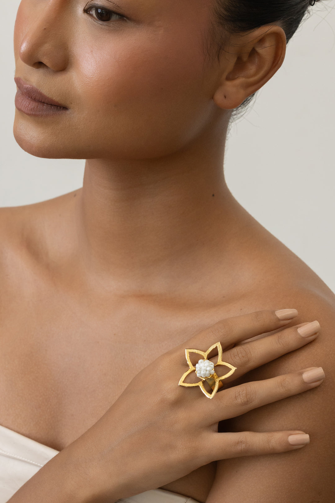 Flower Frame Ring