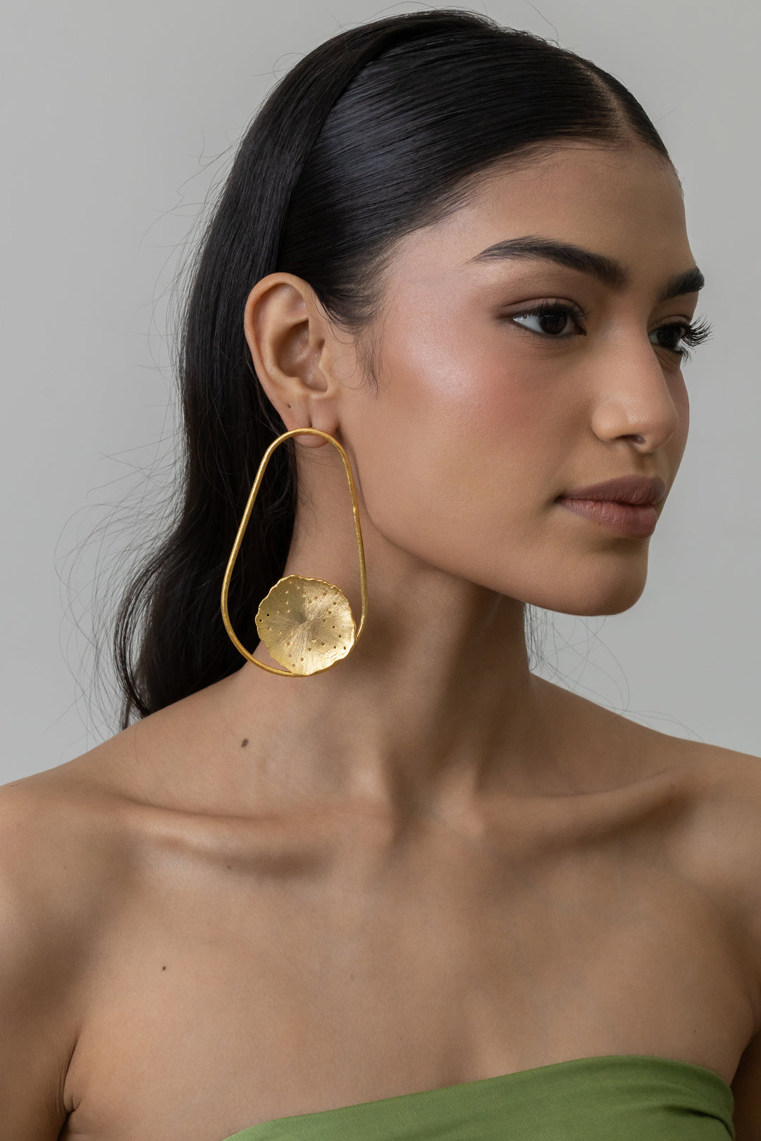 Solid Mogra Ovals