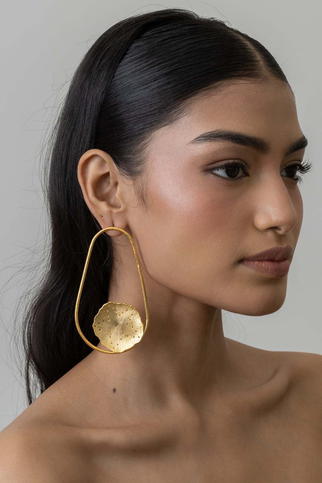 Solid Mogra Ovals
